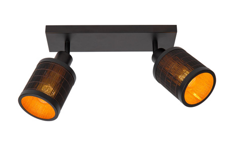 Lucide lampa sufitowa Tagalog 2xE27 czarny 21929/02/30