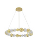Luces Exclusivas żyrandol / lampa wisząca LED Ponce 46W 3394lm 3200K złota LE42703