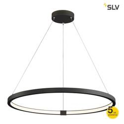 SLV lampa wisząca LED Halo 35W 2200lm 3000/4000K czarna 1002911