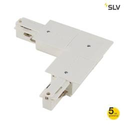 SLV łącznik typu L do szyny 3F Eutrac biały 1001537