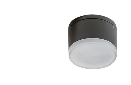 Azzardo plafon zewnętrzny LED Apulia R 10W 3000K szary IP54 AZ4335