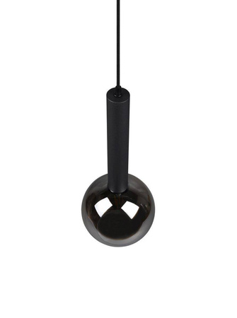 Trio lampa wisząca Clayton E27 czarna 310300132