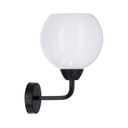 Candellux kinkiet Caldera E27 czarny 21-16249