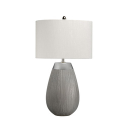 Quintiesse lampka biurkowa Harrow E27 szara QN-HARROW-TL