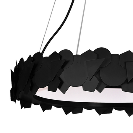 Milagro lampa wisząca LED Soho 24W 720lm 3000K czarna ML6157