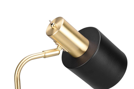 RL lampa podłogowa Adam E27 czarno/złota 153,5cm R41041080