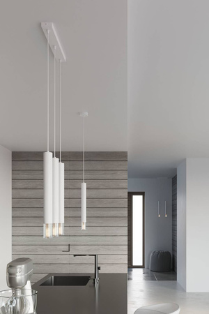 Sollux lampa wisząca Wezyr 1 G9 biała SL.0957