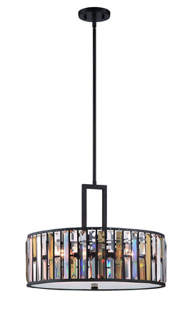 Elstead żyrandol / lampa wisząca Gemma 3xE27 brązowa HK-GEMMA-P-C-VBZ