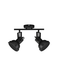 Luces Exclusivas lampa sufitowa LED Bancos GU10 2x10W IP20 czarna LE43717