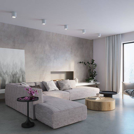 Sollux plafon Cullo GU10 betonowy SL.0645