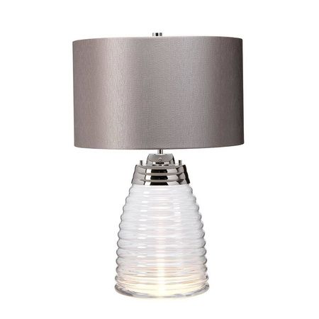 Quintiesse lampka biurkowa Milne 2xE27 + GU10 szara QN-MILNE-TL-GREY