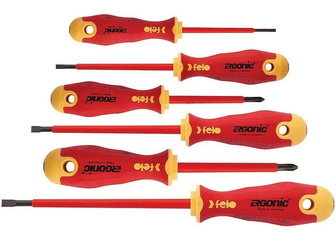 Felo zestaw 6 wkrętaków Ergonic VDE FL41396698
