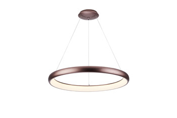 Azzardo SMART lampa wisząca LED Antonio 41 32W 1650lm 3000/6500K brązowa AZ5059