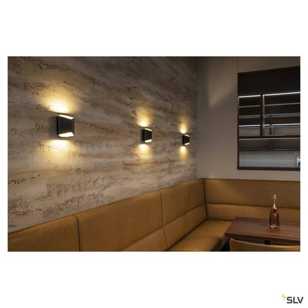 SLV kinkiet techniczny LED Cariso 11W 200lm 2700K czarny 151710