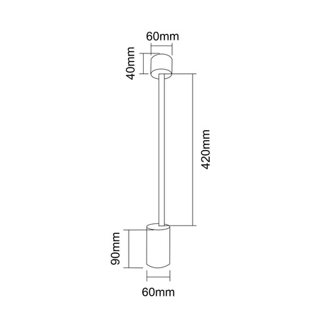 Orlicki Design plafon (reflektorek) Tuka L GU10 czarny OR84245
