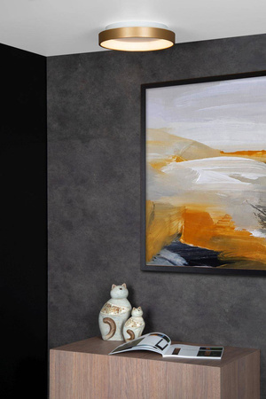 Lucide plafon LED Vidal 20W 1700lm 3000K złoty 46103/20/02