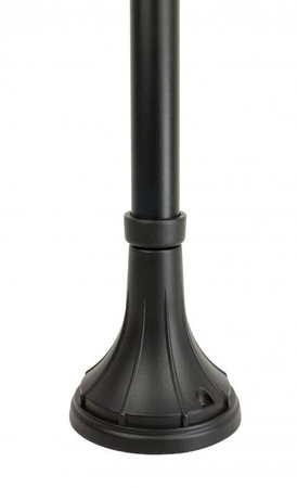 Su-ma lampa stojąca zewnętrzna Cordoba II E27 czarna/patyna 101cm IP23 K 5002/2/TD