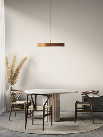 Azzardo SMART lampa wisząca LED Marcello 60 60W 3600lm 3000/6500K biało/złota AZ5092