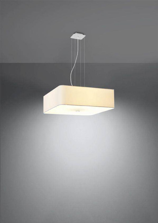 Sollux lampa wisząca Lokko 55 5xE27 biała SL.0823