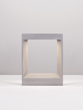 Luces Exclusivas lampa stojąca zewnętrzna LED Abundio 8W 380lm 3000K IP65 wys. 35 cm szara LE73573