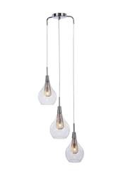 Azzardo lampa wisząca Elektra 3 3xG9 chrom AZ1688