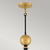 Quintiesse lampa wisząca Nula 15xE14 biało/złota QN-NULA-15P