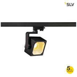 SLV lampa szynowa (reflektorek) LED 3F Euro Cube 28,5W 2100lm 3000K czarna 152750