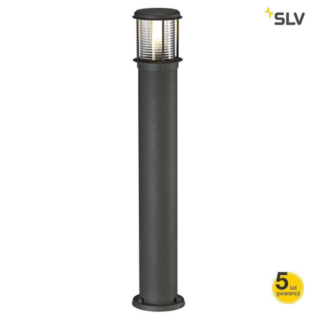 SLV lampa stojąca zewnętrzna Otos Glass E27 antracytowa 93,5cm IP43 230465