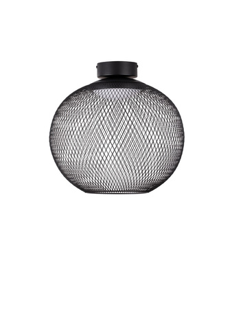 Luces Exclusivas lampa sufitowa LED Rita Ø 38 cm 19W 589lm 3000K IP20 czarna LE44255