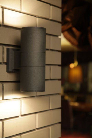 Su-ma kinkiet zewnętrzny Adela 2xE27 czarny IP54 7001 BL