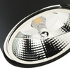 TK Lighting kinkiet (reflektorek) Altea GU10 czarny/chrom 6517
