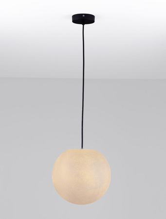 Luces Exclusivas lampa wisząca zewnętrzna LED Celendin Ø 30 cm E14 1x5W IP65 czarna LE73762