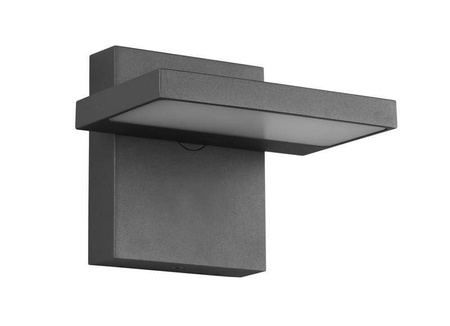 Trio kinkiet zewnętrzny LED Horton 8W 1000lm 3000K antracytowy IP54 226360142