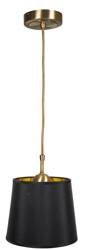 Candellux lampa wisząca Milonga E27 czarna/patyna 31-53534