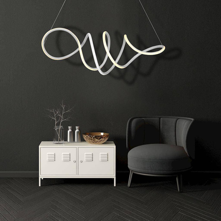 Milagro lampa wisząca LED Loca 56W 3360lm 4000K biała ML5491