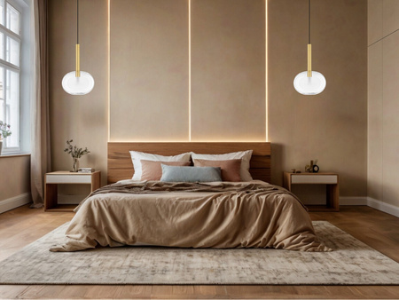 Luces Exclusivas lampa wisząca LED Bajos Ø 24 cm G9 1x5W IP20 złota LE43390