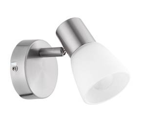 Luces Exclusivas kinkiet (reflektorek) Montejo E14 biały/chrom LE42504