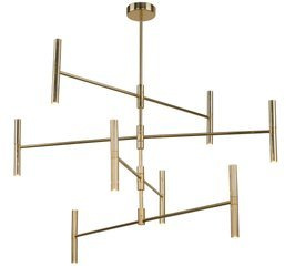 Amplex żyrandol / plafon Livi 16xG9 złoty 8392