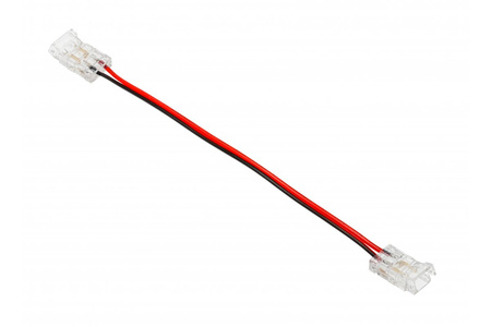 GTV złączka do taśm LED COB 8 mm przezroczysta z przewodem 15 cm LD-ZTK8-COB