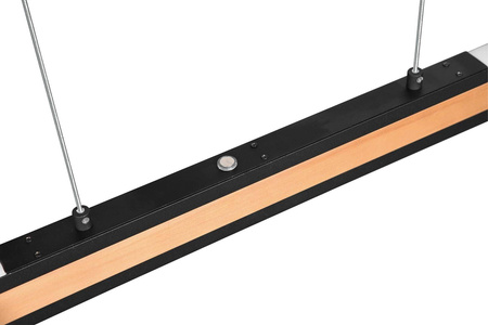 Trio lampa wisząca LED Deacon 40W 3200lm 2700/6000K drewniano/czarna 326610232