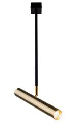 Amplex plafon techniczny (reflektorek) Akadi GU10 złoto/czarny 8879