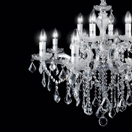 Ideal Lux żyrandol / lampa wisząca Florian 12xE14 chrom 035604