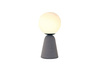 Azzardo lampka biurkowa Newton B G9 szara AZ3463