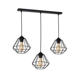 Milagro lampa wisząca Colin 3xE27 czarna MLP4790