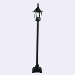 Norlys lampa stojąca zewnętrzna Rimini E27 114cm czarna IP54 404BL