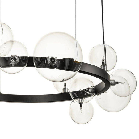 Step Into Design żyrandol / lampa wisząca Orion  15xG4 czarna XC111-850