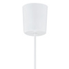 TK Lighting lampa wisząca Rondo 1xE27 biała 3460