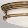 Quintiesse plafon łazienkowy Hadrian 2xE27 brązowy IP44 QN-HADRIAN-FS-BR-OPAL