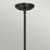 Quintiesse lampa wisząca Somerset E27 czarna QN-SOMERSET-P-O-BK