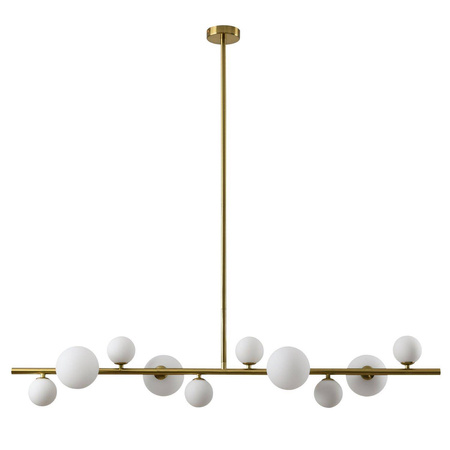 Step Into Design lampa wisząca Milky Drop 10xG9 złota MP0097-10